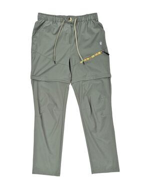 Little Donkey Andy Convertable Tech Pants women's large Silver Sage UPF 50